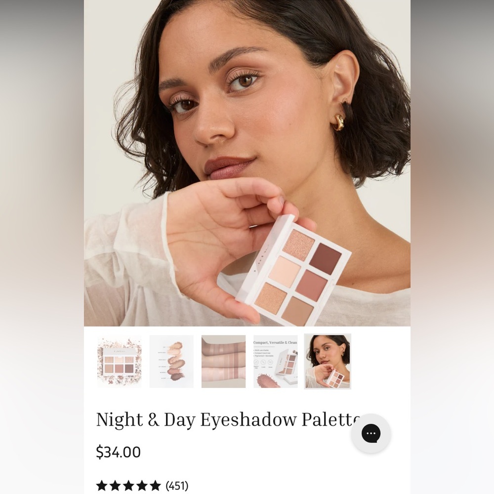 🏷️ BNIB Lithe Eyeshadow Palette - Elegant Shades - Picture 2 of 16